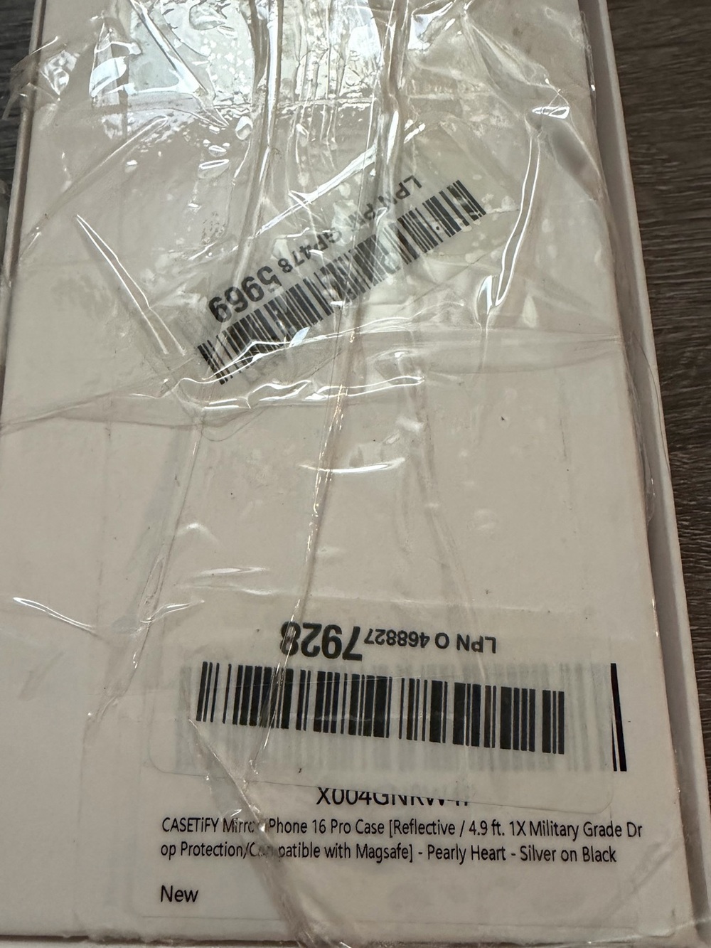 NIB CASETiFY For IPhone 16 Pro Max Case - Mirror Pearly Heart - Picture 6 of 6